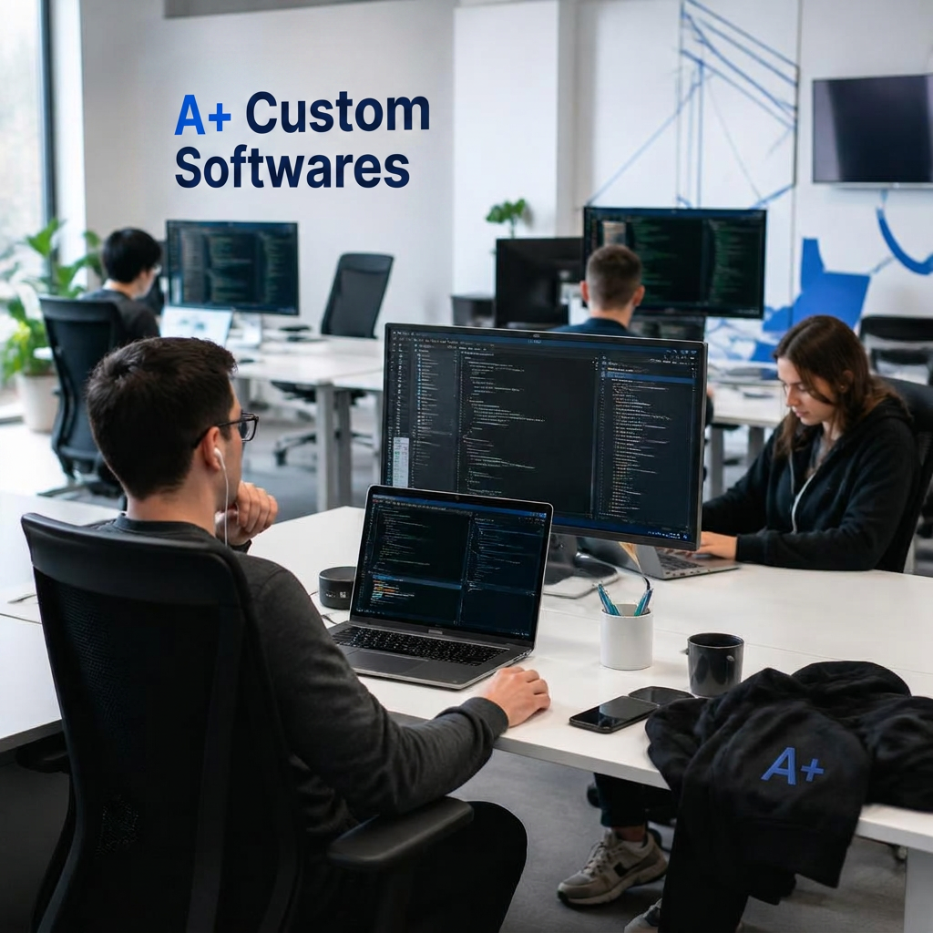 A+ Custom Softwares team